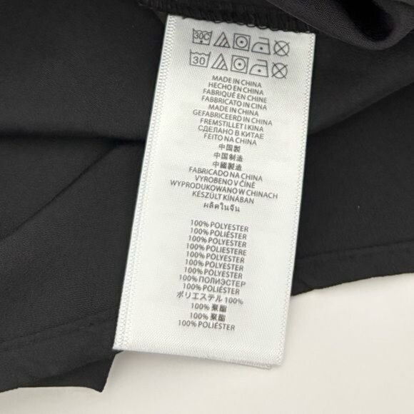 Michael Kors Blouse 2X Zip Pockets V Neck Quiet Luxury Dark Academia Soft Girl - Picture 5 of 12